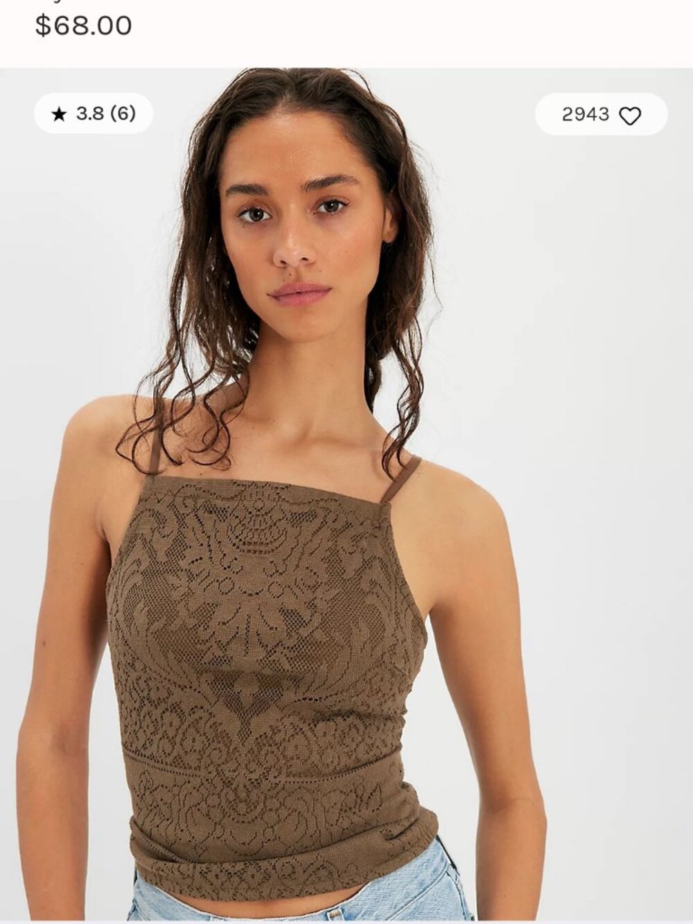 Free People My Love Tank, Size Small - Picture 1 of 4